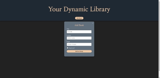 Library page preview